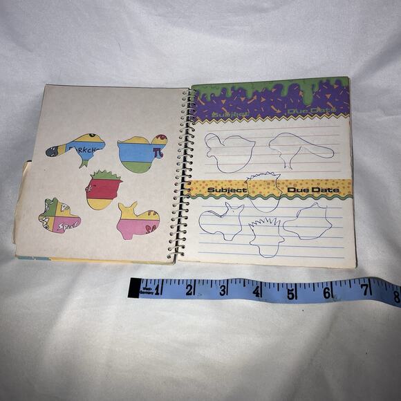 Vintage 1994 Nickelodeon Cruisin Back To School Organizer Hardees Doug Rugrats - Picture 5 of 7